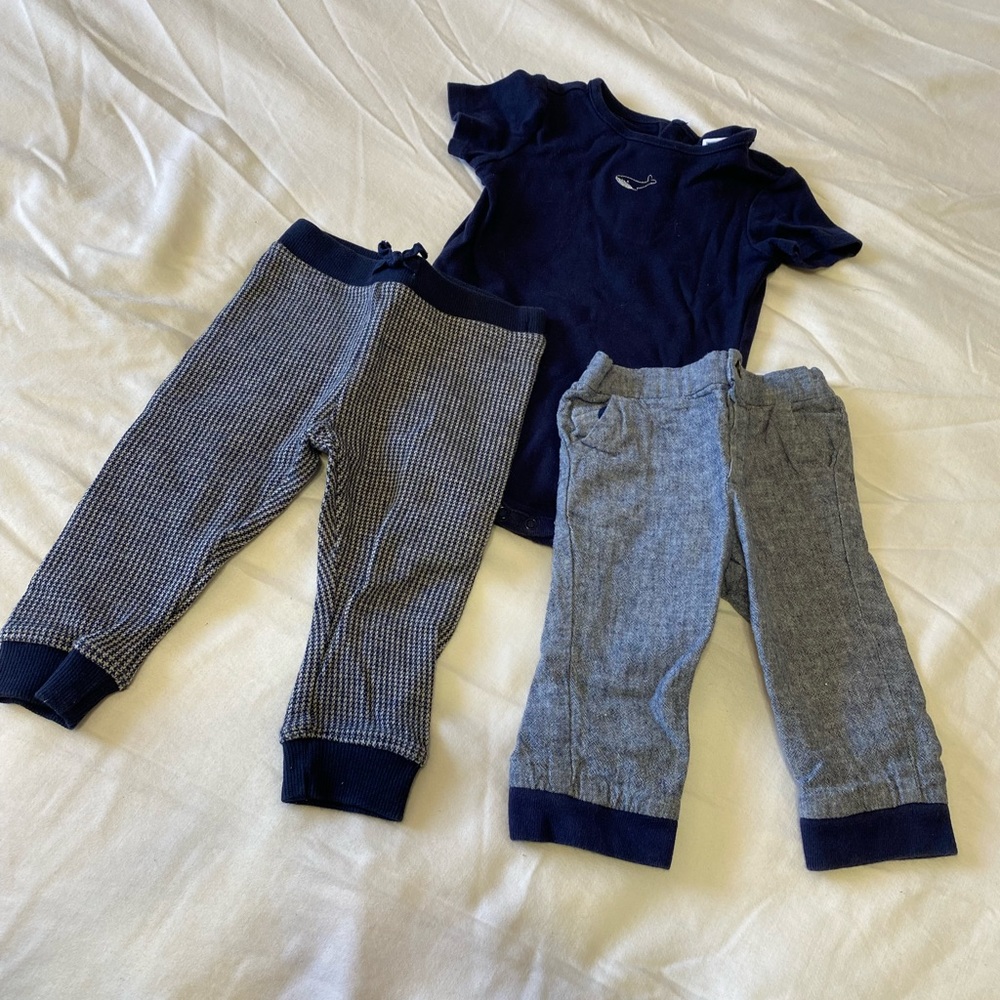 Baby boy Janie and Jack set